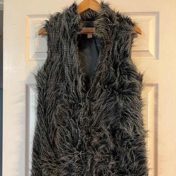 Women's Michael Michael Kors long fur vest - Picture 1 of 6